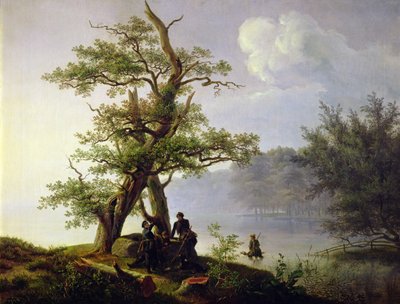 Su Kuşu Avı, 1828 by Thomas Fearnley