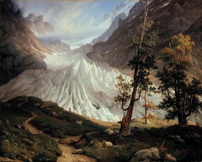Aşağı Grindelwald Buzulu by Thomas Fearnley