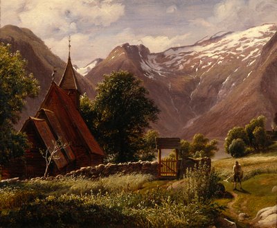 Yirmi Kilise, Balestrand by Thomas Fearnley