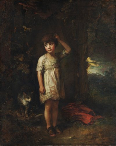 Kedili Bir Çocuk, Sabah by Thomas Gainsborough