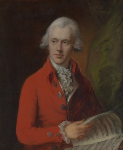 Charles Rousseau Burney 1747-1819, yaklaşık. 1780. by Thomas Gainsborough
