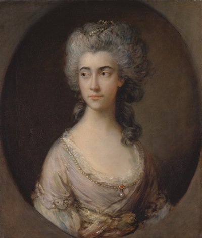 Mary Heberden, yak. 1777. by Thomas Gainsborough