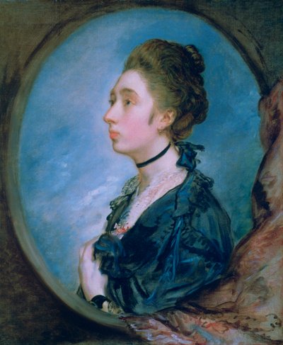 Sanatçıların Kızı Margaret, c1772 by Thomas Gainsborough