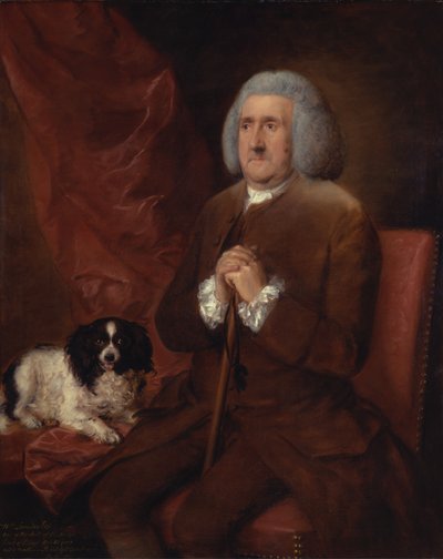 William Lowndes, Majestelerinin Maliye Mahkemesi Denetçisi, 1771. by Thomas Gainsborough