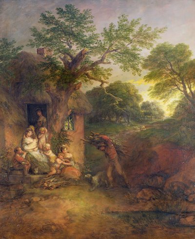 Oduncunun Evi, c.1780 by Thomas Gainsborough