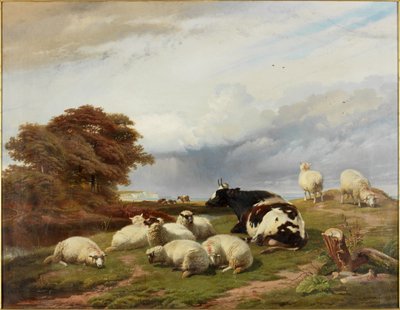 Thanet Adası, Ramsgate yakınlarındaki Bataklıklarda by Thomas George Cooper