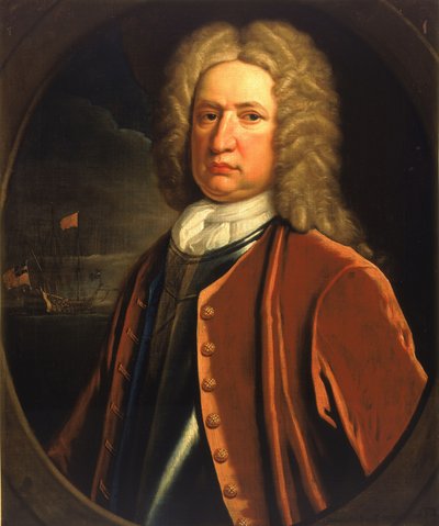 Amiral Sir Charles Wager (1666-1743) by Thomas Gibson