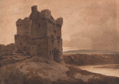 Bir Sınır Kulesi by Thomas Girtin