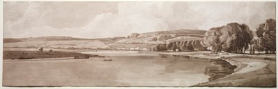 Paris'teki En Pitoresk Yirmi Manzaradan Bir Seçki: Belle Vue ve Pont de Sêve Manzarası by Thomas Girtin