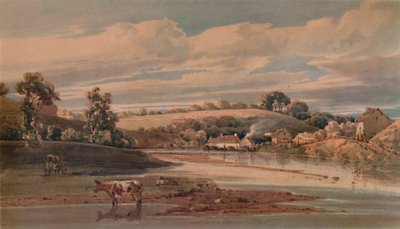 Beddgelert, 1800, 1935 by Thomas Girtin