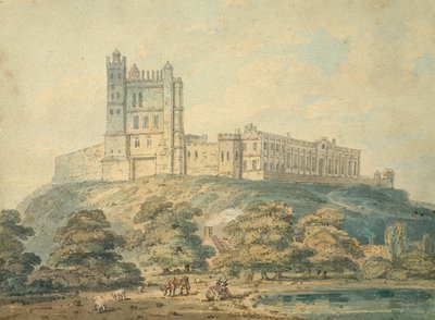 Bolsover Kalesi, Derbyshire by Thomas Girtin