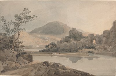 Conwy Kalesi, Kuzey Galler by Thomas Girtin