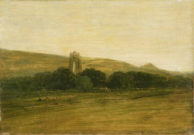 Guisborough Manastırı, c.1801-02 (tuval üzerine yağlı boya) by Thomas Girtin
