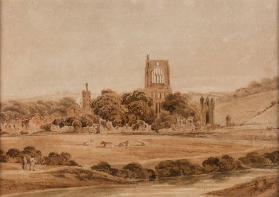 Kirkstall Manastırı by Thomas Girtin