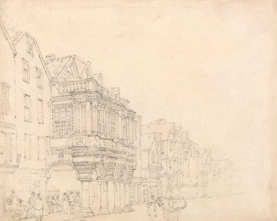 Guildhall, Exeter by Thomas Girtin