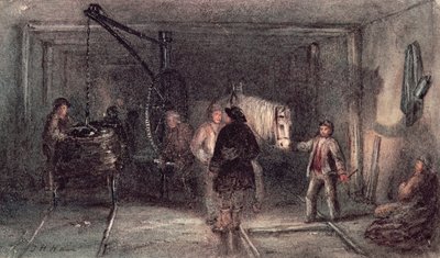 Pit Midillileri ve Arabası by Thomas H. Hair