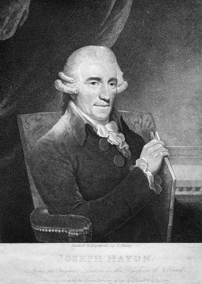 Joseph Haydn (gravür) by Thomas Hardy