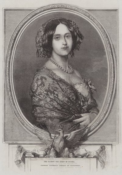 Majesteleri Prusya Kraliçesi, dün (Cuma) Königsberg