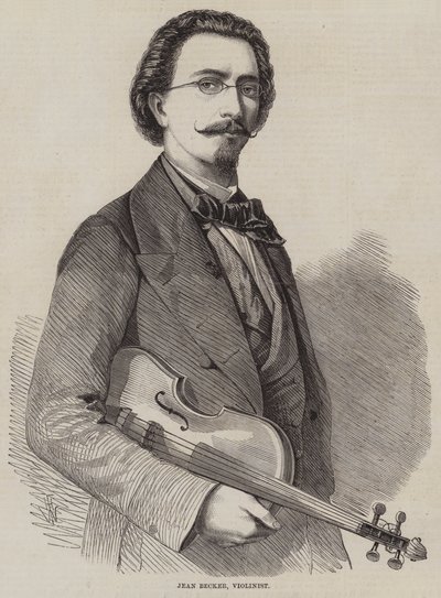 Jean Becker, Kemancı by Thomas Harrington Wilson