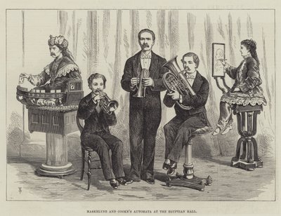 Mısır Salonunda Maskelyne ve Cooke