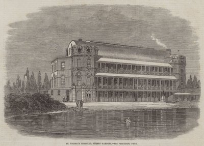 Aziz Thomas Hastanesi, Surrey Bahçeleri by Thomas Harrington Wilson