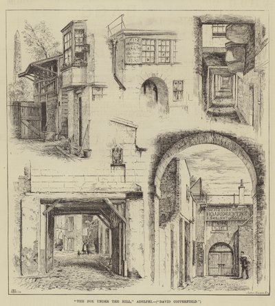 Tepenin Altındaki Tilki, Adelphi, David Copperfield by Thomas Harrington Wilson