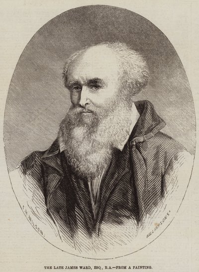 Geç James Ward, Esquire, RA by Thomas Harrington Wilson