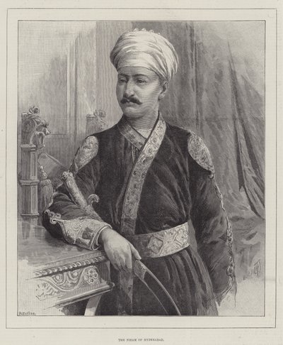 Haydarabad Nizamı by Thomas Harrington Wilson