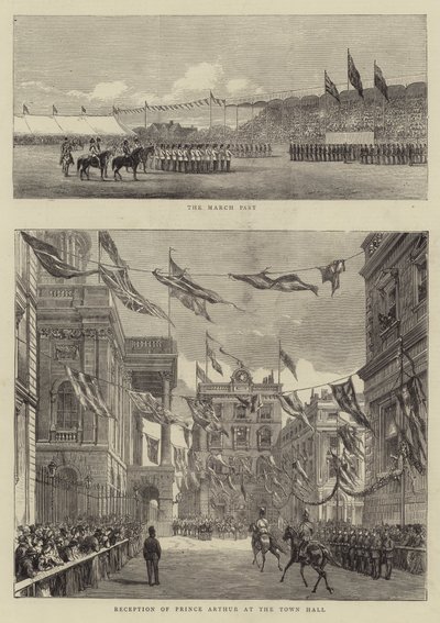 Liverpool Kraliyet Ziyareti by Thomas Harrington Wilson