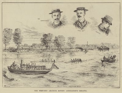 West-End Amatör Kürek Derneği Regatta by Thomas Harrington Wilson