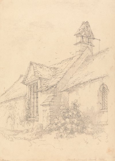Brackenborough Kilisesi, Wiltshire by Thomas Hearne