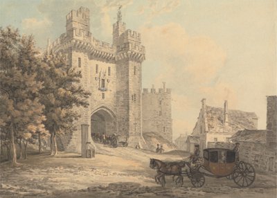 Lancaster Kalesi'nin Geçidi by Thomas Hearne