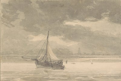 Ship Inn, Greenwich'ten Thames Nehri by Thomas Hearne