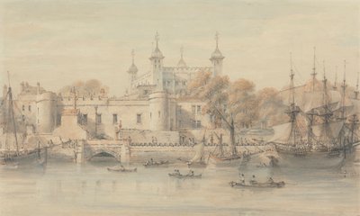 Londra kulesi by Thomas Hearne