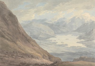 Skiddaw'dan Derwentwater üzerinden görünüm by Thomas Hearne