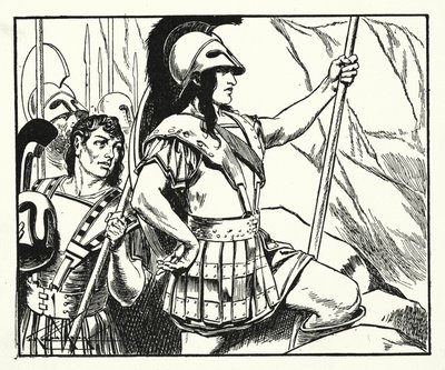 Leonidas (lito) by Thomas Heath Robinson