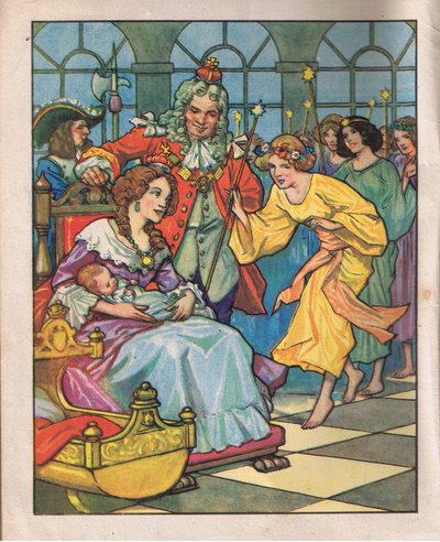 Periler ve Prenses (lito) by Thomas Heath Robinson