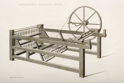 Dönen Jenny, James Hargreaves tarafından 1764