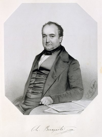 Charle Lucien Jules Laurent Bonaparte, Canino ve Musignano Prensi (1803-57) 1850 by Thomas Herbert Maguire