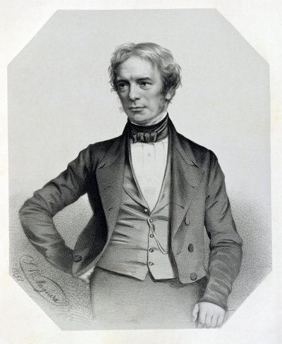 Michael Faraday (1791-1867) 1851 by Thomas Herbert Maguire
