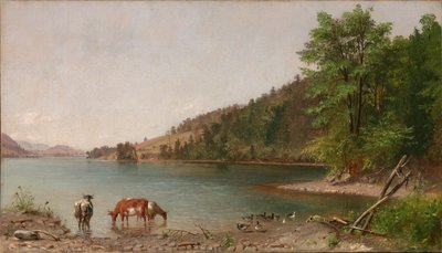 Küçük Manzara, 1862. by Thomas Hicks