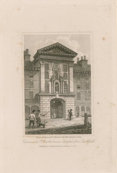 Aziz Bartholomew Hastanesi, Smithfield. by Thomas Higham