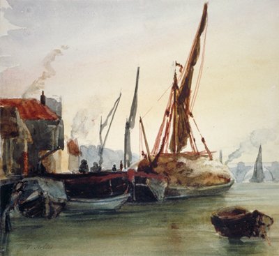 Bankside, Southwark, Londra, c1830