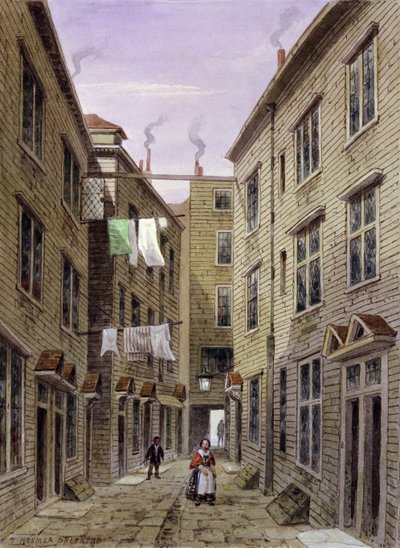 Boars Head Place, eskiden Boars Head Inn by Thomas Hosmer Shepherd