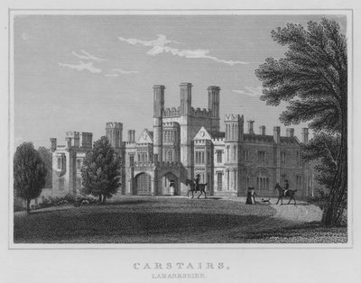 Carstairs, Lanarkshire (gravür) by Thomas Hosmer Shepherd