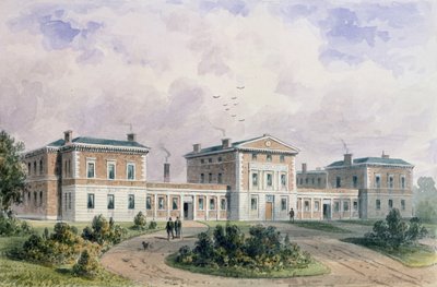 Ateş Hastanesi, Liverpool Yolu, 1849 by Thomas Hosmer Shepherd