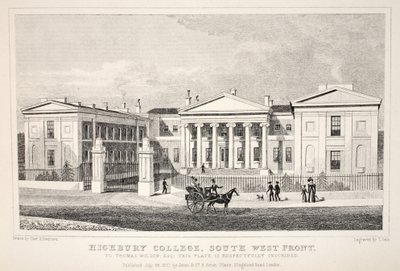 Highbury Koleji, Güney Batı Cephesi, 