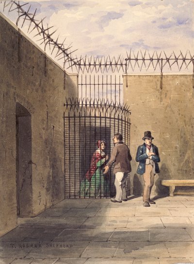 Islah Evi, Clerkenwell, Londra, c1830 by Thomas Hosmer Shepherd