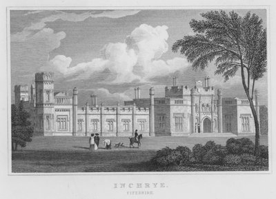 Inchrye, Fifeshire (gravür) by Thomas Hosmer Shepherd