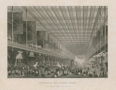 Büyük Serginin İç Mekanı, 1851 by Thomas Hosmer Shepherd